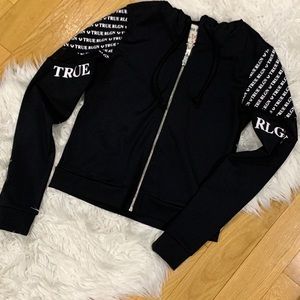 True religion zip up
